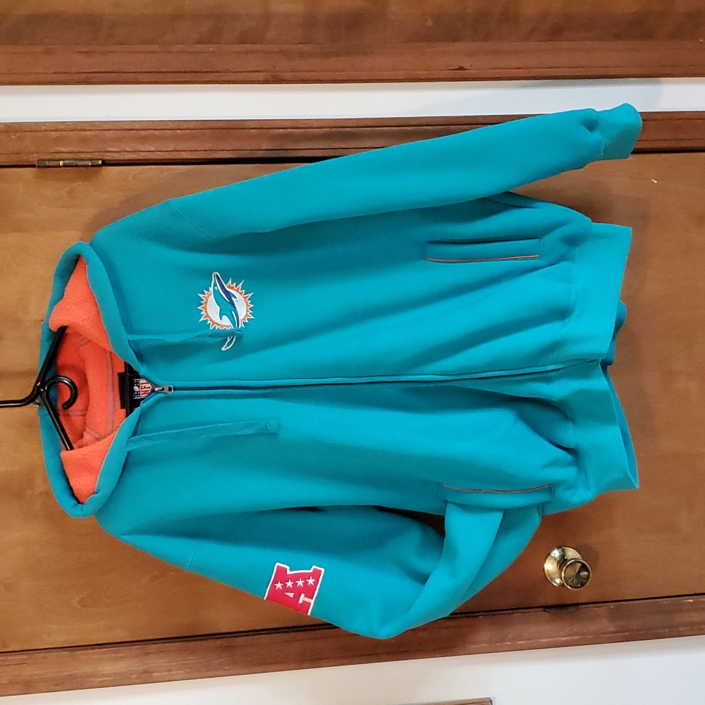 Miami Dolphins Zip Sweatshirt